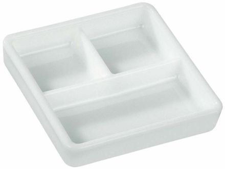 Standardní skleněný tácek z opálového skla 15