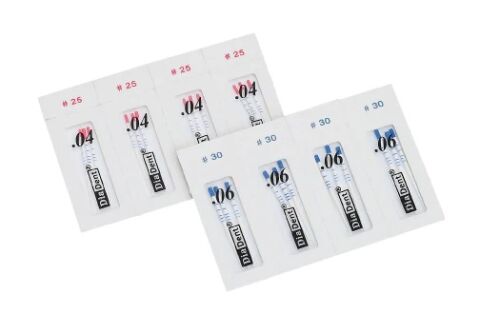 Papírové čepy Diadent sterilní 6% 040