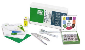 Hygenic Dental Dam Wingless Complete Kit 36ks