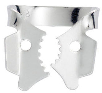 Dental Dam Clamp Hygenic spona s křidélky č.13A