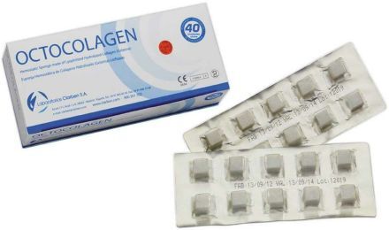 Octocolagen - kolagenové houbičky, 40ks