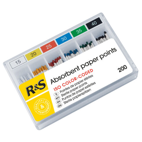 Papírové čepy R&S, 200ks č.35