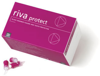 riva Protect caps - pečetidlo fisur, 50ks růžové