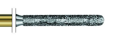 Strukturovaný diamant válec D19mm 014, S6882