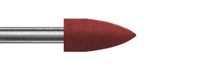 Leštící guma plamen D22mm 045, 9609