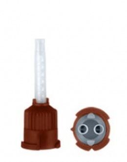 Míchací kanyly hnědé, 50ks