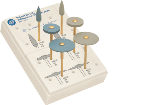 Set leštící guma D44,5mm, 4617A