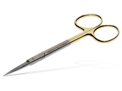 Nůžky IRIS tvrdokovové rovné