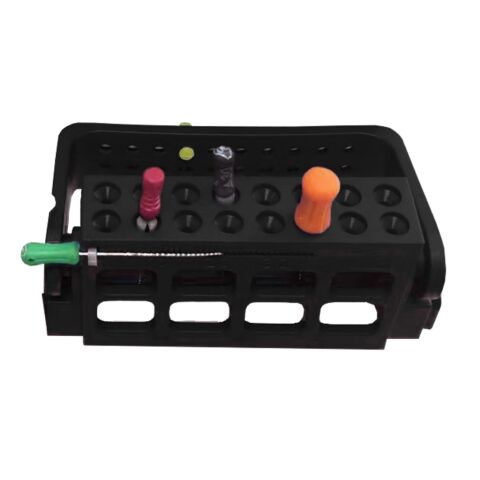 Stojánek na endo nástroje pro 16ks,  Black