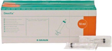 Omnifix Luer Lock - stříkačky 10ml, 100ks