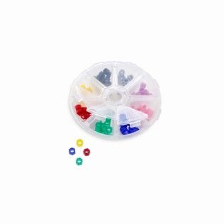 SILIKONOVÝ KROUŽEK, EXAGONAL BOX, 8 BAREV