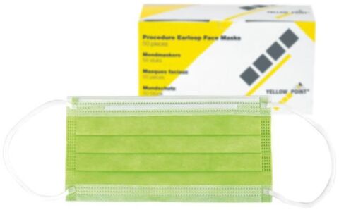 YELLOW POINT ústenky na gumičku, limetkové