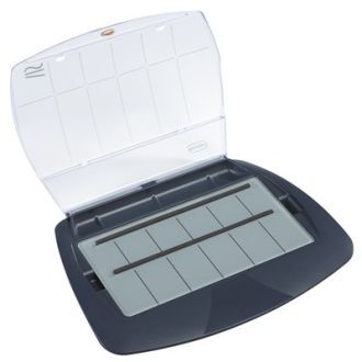 Lay:art Crystal Aqua XL tácek z tvrzeného skla