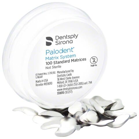 Palodent sekční matrice standard 100ks