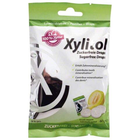 Miradent Xylitol Drops - bonbóny, 26ks meloun