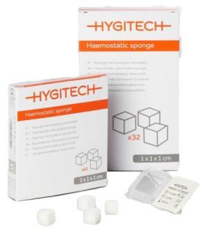 Haemostatic Sponges - želatinové houbičky, 10ks