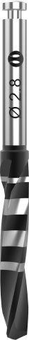 CONICAL DRILL - 2.8