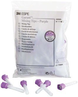 Garant míchací koncovky, 50ks fialové