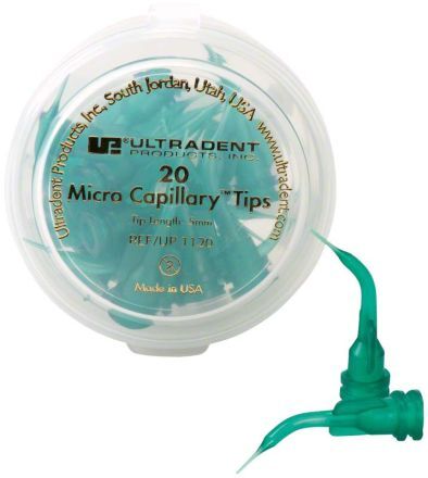 Micro Capillary Tips, 20ks 0,4mm zelené