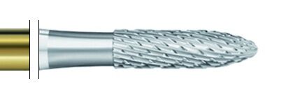 Tvrdokov fréza plamen D44,5mm 023, H139UK