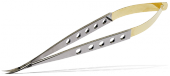 Tvrdokovové nůžky Noyes zahnuté