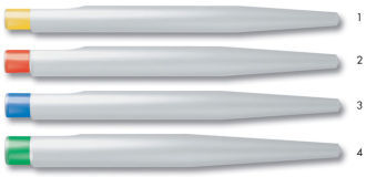 EasyPost - čepy, 10ks č.1 žluté