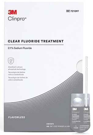Clinpro Clear Fluoride Treatment neutral, 100ks