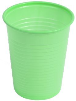 Kelímky plastové 180ml, limetka 100ks