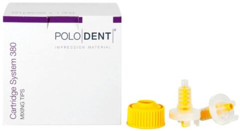 POLODENT míchací koncovky Dynamic žluté