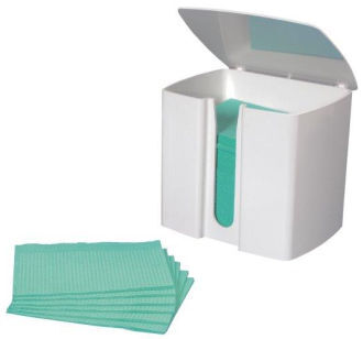 Zásobník na pacientské roušky skládané