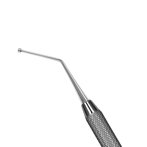 Burnisher Micro-Endo č.4 rukojeť č.40, zahnutý