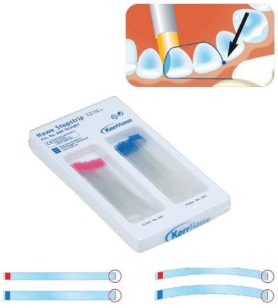 StopStrip rovné modré 10/0,05 mm