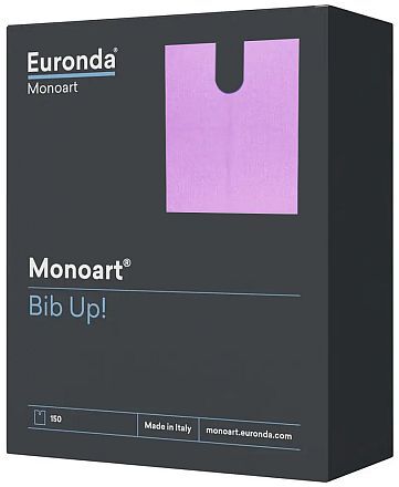 Podbradníky Monoart Bib Up! fialové