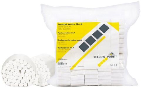 YELLOW POINT Vatové válečky č. 4
