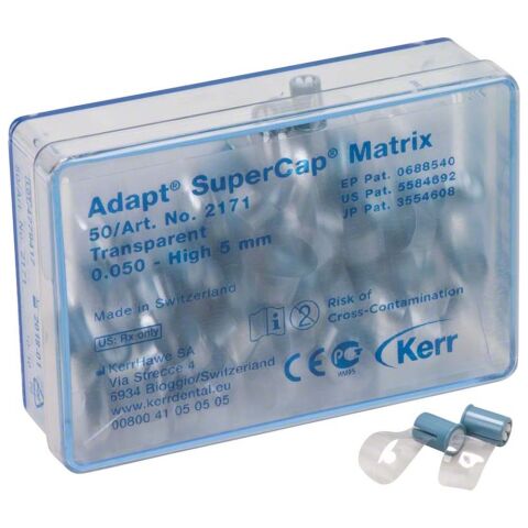 SuperCap transparentní matrice 0,05mm/5mm 50ks