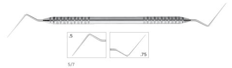 Root Canal Plugger #5/7  0,50-0,75mm