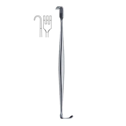 Retraktor Sean-Miller , Blunt