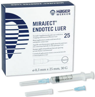 Miraject Endotec Luer - jehly, 25ks