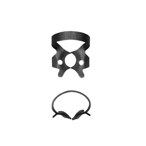 Rubber Dam spona 14 molar, Black Line