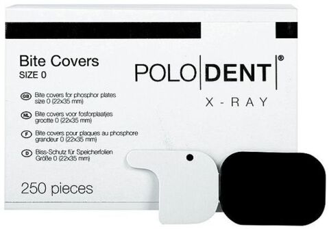 POLODENT skusové obaly na fosforové plotýnky  č. 0