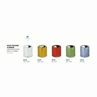 WASTE CONTAINER AL STŘÍBRNÝ