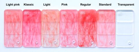 Acron vzorník barev