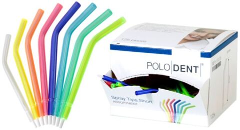 Spray Tips krátké (60 mm), mix barev