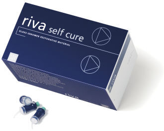 riva SC - skloionomerní cement, 50ks kapsle A3,5
