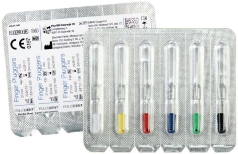 Finger Pluggers POLODENT 21 mm ISO 15-40
