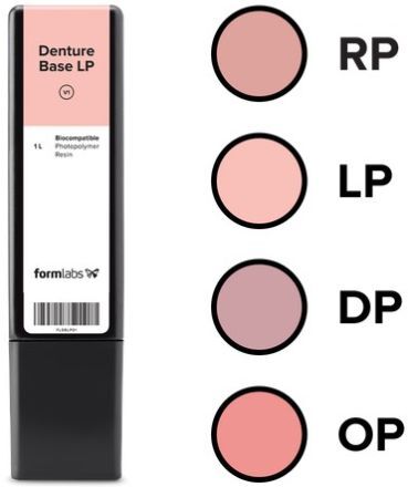 FormLabs Denture Base DP (Dark Pink)