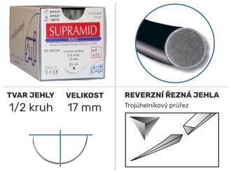 Supramid UP4/0 HS17, 12ks