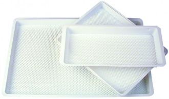 Tácky plastové bez přihrádek 20x10cm