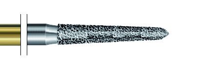 Strukturovaný diamant torpédo D19mm 018, S6878K