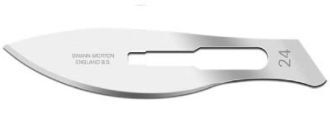 Skalpelové čepelky Swann Morton č.24